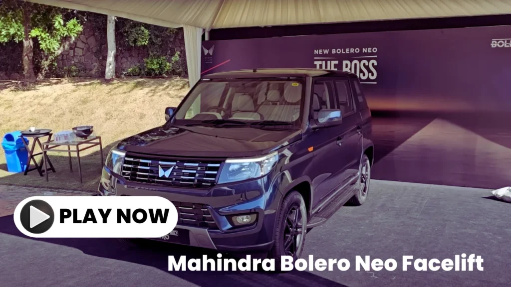 Mahindra Bolero Neo Facelift